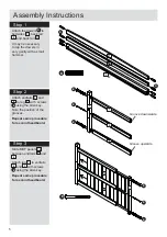 Предварительный просмотр 6 страницы Flexa 3464227 Assembly Instructions Manual