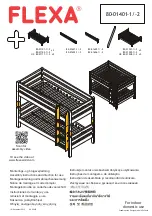 Предварительный просмотр 1 страницы Flexa 80-01101-1 Assembly Instructions And Directions For Use