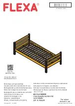 Предварительный просмотр 9 страницы Flexa 80-01101-1 Assembly Instructions And Directions For Use