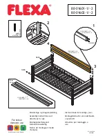 Предварительный просмотр 1 страницы Flexa 80-01601-1 Assembly Instructions And Directions For Use