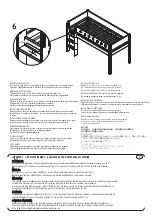 Предварительный просмотр 6 страницы Flexa 80-17319-40 Assembly Instructions And Directions For Use