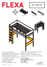 Предварительный просмотр 1 страницы Flexa 80-31506-95 Assembly Instructions And Directions For Use