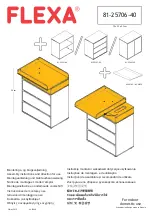 Предварительный просмотр 1 страницы Flexa 81-25706-40 Assembly Instructions And Directions For Use