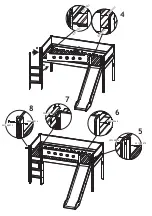 Предварительный просмотр 4 страницы Flexa 82-40011-40 Assembly Instructions And Directions For Use