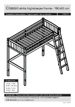 Flexa Classic 1709111 Assembly Instructions Manual предпросмотр