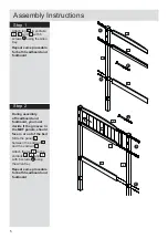 Предварительный просмотр 6 страницы Flexa Classic 1709111 Assembly Instructions Manual