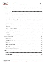 Preview for 3 page of Flexa CWT GALAXY Use And Maintenance Manual