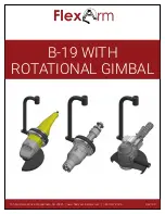 Preview for 1 page of FlexArm B-19 RG Manual