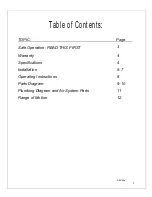 Preview for 2 page of FlexArm B-19 Installation & Operation Manual