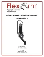 FlexArm FLEXARM RNR Installation & Operation Manual preview