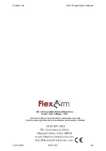 Preview for 28 page of FlexArm GH-18 Operation Manual