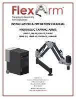 FlexArm GH-24 Installation & Operation Manual preview