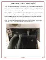 Preview for 10 page of FlexArm GH-24 Installation & Operation Manual