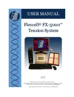 flexcell FX-5000 User Manual preview