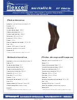 Preview for 12 page of flexcell sunslick 14 Watt Operating Instructions Manual