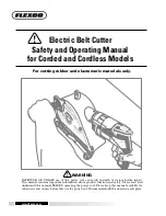 Flexco CEBC1 Safety And Operating Manual preview