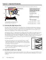 Предварительный просмотр 6 страницы Flexco DRX3000 Installation, Operation And Maintenance Manual