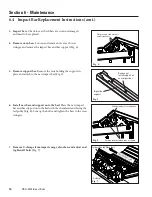 Предварительный просмотр 18 страницы Flexco DRX3000 Installation, Operation And Maintenance Manual