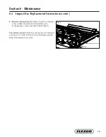 Предварительный просмотр 19 страницы Flexco DRX3000 Installation, Operation And Maintenance Manual