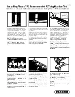 Preview for 1 page of Flexco R2T Instructions For Installation