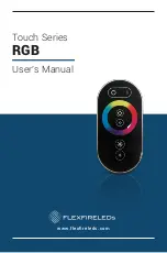 Flexfireleds RGB Touch Series User Manual preview