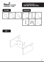 Preview for 2 page of FLEXI STORAGE CLEVER CUBE 01414 Assembly Instructions