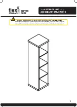 Предварительный просмотр 1 страницы FLEXI STORAGE Clever Cube Storage Unit 01418 Assembly Instructions