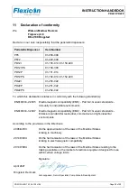 Preview for 20 page of Flexicon PD22I Instruction Handbook Manual