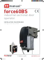 Preview for 2 page of FlexiForce force60BS Installation & Maintenance