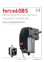 Preview for 18 page of FlexiForce force60BS Installation & Maintenance