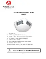 Flexiheat BRAVA Original Instruction preview