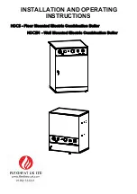 Предварительный просмотр 1 страницы Flexiheat HDCS 10/15 Installation And Operating Instructions Manual