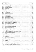 Preview for 4 page of Flexim FLUXUS F401 Operating Instruction