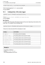 Preview for 88 page of Flexim FLUXUS F401 Operating Instruction