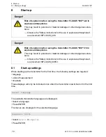 Preview for 74 page of Flexim FLUXUS F60 Series Operating Instruction