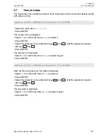 Preview for 79 page of Flexim FLUXUS F60 Series Operating Instruction