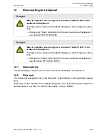 Preview for 119 page of Flexim FLUXUS F60 Series Operating Instruction