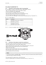 Предварительный просмотр 67 страницы Flexim FLUXUS F808 Operating Instruction