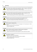 Предварительный просмотр 22 страницы Flexim FLUXUS G722ST-HT Operating Instruction