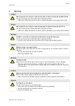 Preview for 25 page of Flexim FLUXUS H721 Operating Instruction