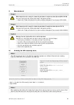 Preview for 99 page of Flexim FLUXUS H721 Operating Instruction