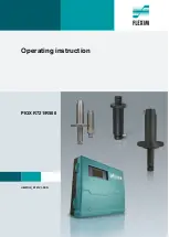 Preview for 1 page of Flexim PIOX R500 Operating Instruction