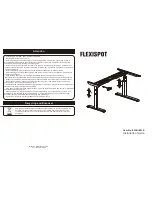 Flexispot E3LB Installation Manual preview