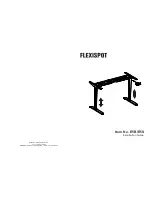 Flexispot E5B Installation Manual preview