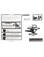 Flexispot F3B Installation Manual preview