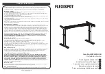 Flexispot H2W Installation Manual preview