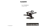 Flexispot M5B Installation Manual preview