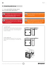 Предварительный просмотр 10 страницы Flexit 116001 Assembly And Operation Instructions Manual