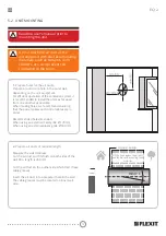 Предварительный просмотр 12 страницы Flexit 116001 Assembly And Operation Instructions Manual