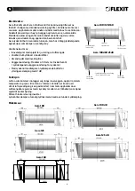 Preview for 2 page of Flexit Aero 100db User Manual